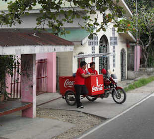 An der Ostküste an der Cebu Küstenstrasse.
