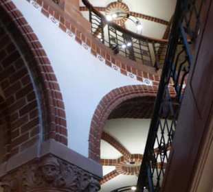 Rathaus von Köpenick: das Treppenhaus