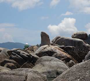 Großvater und Großmutter Felsen