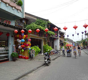 In der Altstadt von Hoi An unterwegs
