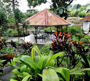 Gastronomie in den Jardins de Valombreuse