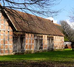 Gebäude des Museumsdorfes Cloppenburg