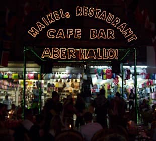 Maikels Bar sollte man nicht verpassen