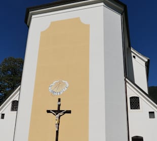 Die Kirche St. Georg in Ruhpolding