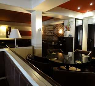 Blick in den Gastraum des Luv