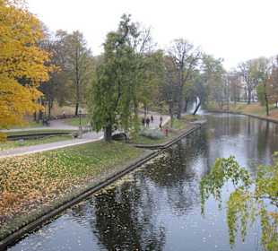 Stadtpark in Riga