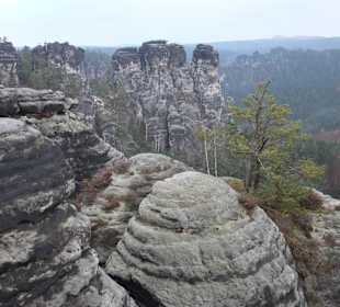 Bastei Sächsische Schweiz - Elbsandsteingebirge