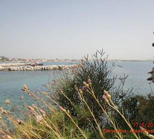 Ausblick von der Insel Agios Sostis