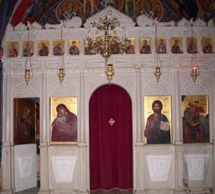 Altar mit den Heiligen