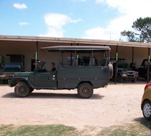 Acht von diesen Geländewagen gibts
