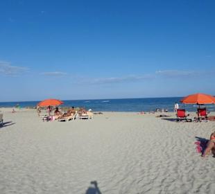 Blick auf den Strand