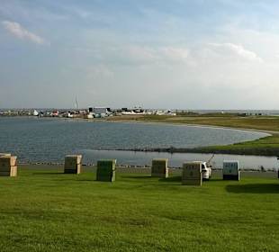 Blick von Norden auf den Strandabschnitt