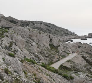 Wanderung Frioul-Inseln