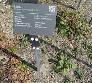 Kräuter Hinweistafel