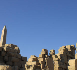 Obelisken im Karnak Tempel