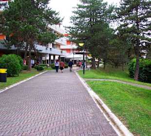 Lido dei Pini Promenade entlang