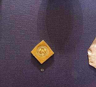 Gold und Silber Brakteate