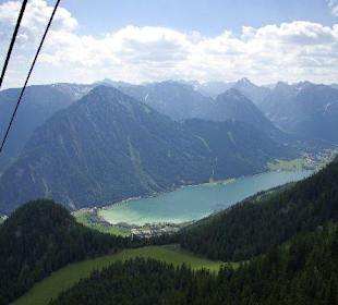 Mit der Seilbahn über Maurach