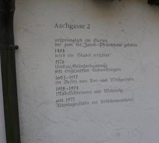 Historisches Handwerkerhaus Aachgasse