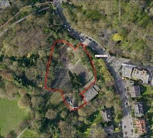 Freilichtbühne Mülheim - Luftansicht