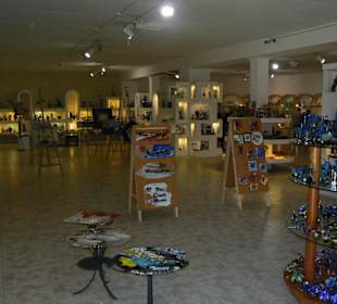 Glasbläserei; Laden