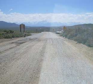 Ende der Schotterpiste