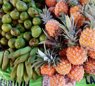 Rundgang über den Wochenmarkt von Saint-Paul