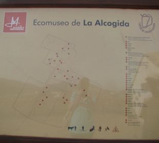 Museumsdorf Ecomuseo La Alcogida - Lageplan