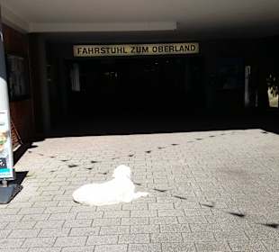 Eingang zum Fahrstuhl