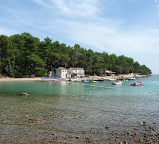 Bucht an der Rezeption (Textilteil)