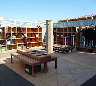 Auswasch-und Anrödelbereich