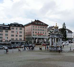 Klosterplatz in Einsiedeln