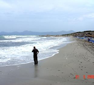 Der kleine Mann und das große Meer