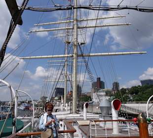 Blick über Oberdeck