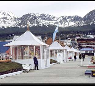 Hafenmole in Ushuaia