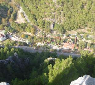 Blick auf den Dimcay Fluss