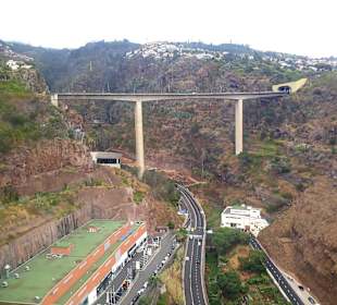 Ausblick Seilbahn Funchal