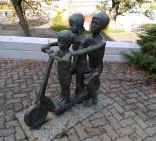 Kunst in der Fußgängerzone