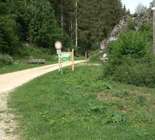 Premiumwanderweg "hochgehackert"
