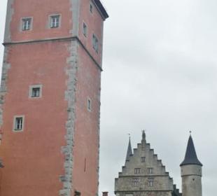 Entlang der Stadtbefestigung Ochsenfurts