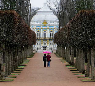 Pavillion in der Parkanlage