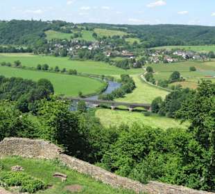 Traumhafter Blick ins Siegtal