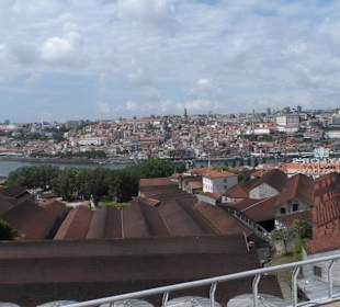 Blick über die Weinspeicher