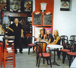 Wauna´s Bar in Ibiza Stadt