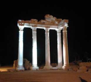 der Apollotempel in Side