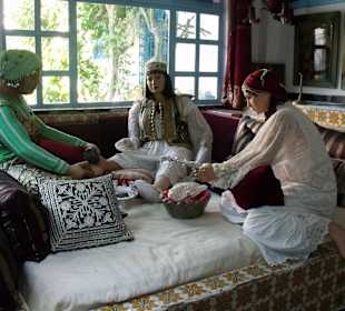 Wachsfiguren im Advokatenhaus