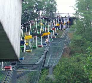 Seilbahn im Zoo Praha