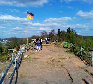 Burgruine Hohenburg in Homburg