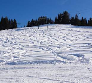 Tiefschneepiste am Breitensteinlift