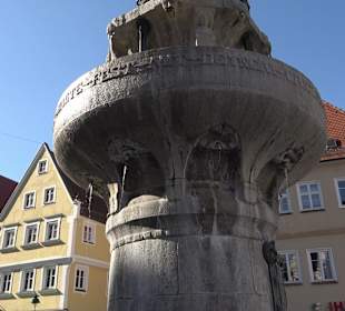 Kriegerbrunnen am Marktplatz